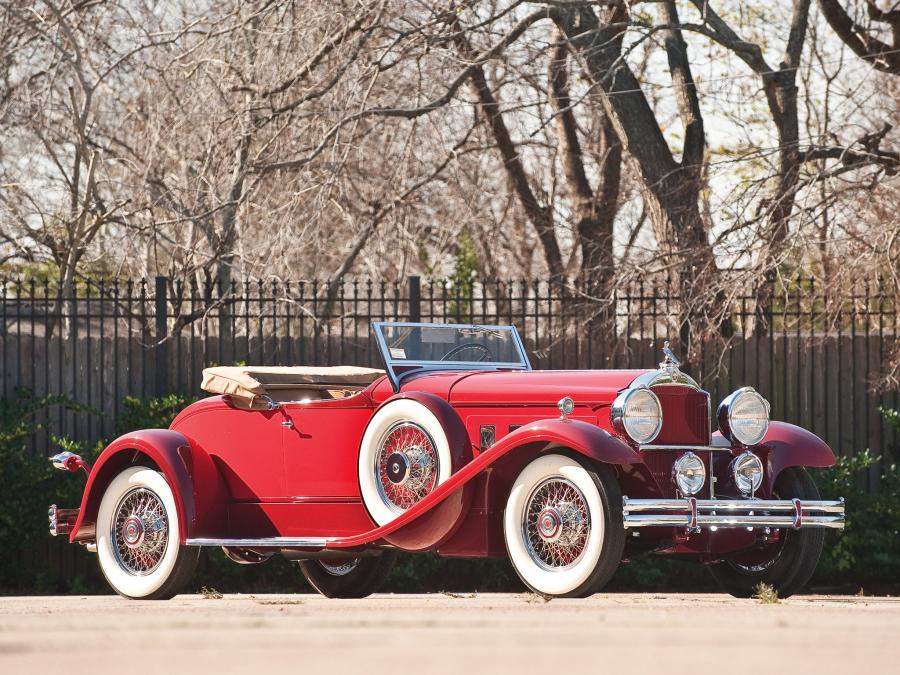  Packard Speedster Eight Boattail Roadster Runabout 1930 года  (фото 13 из 32)